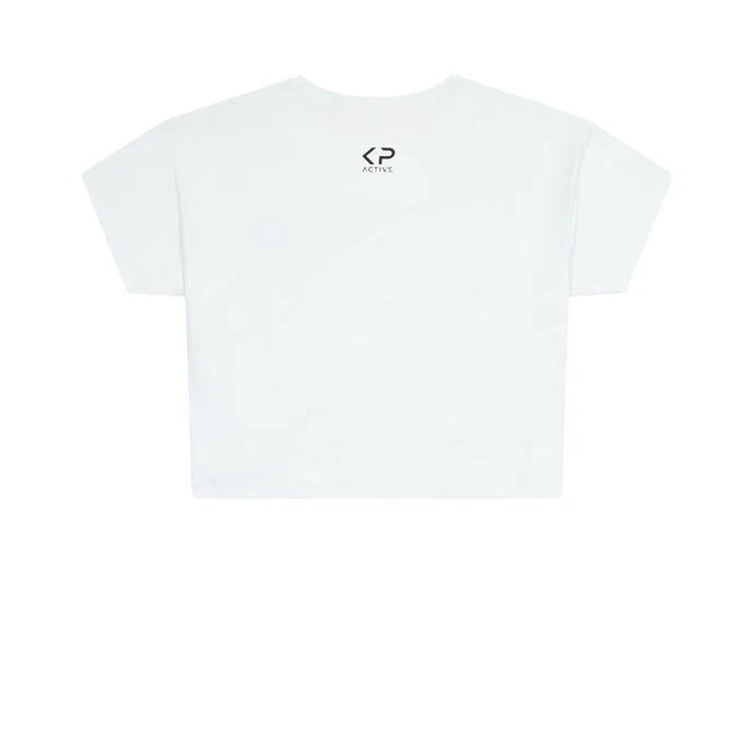 Cropped T-shirt White - Image 5