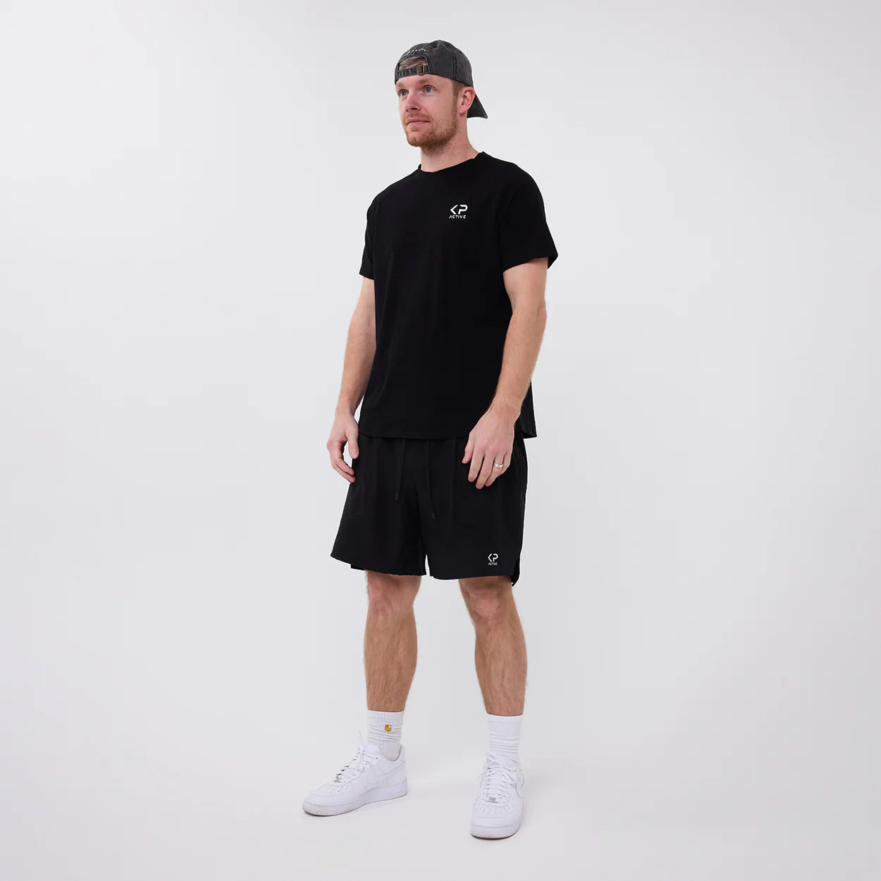 MEN SHORTS BLACK - Image 4