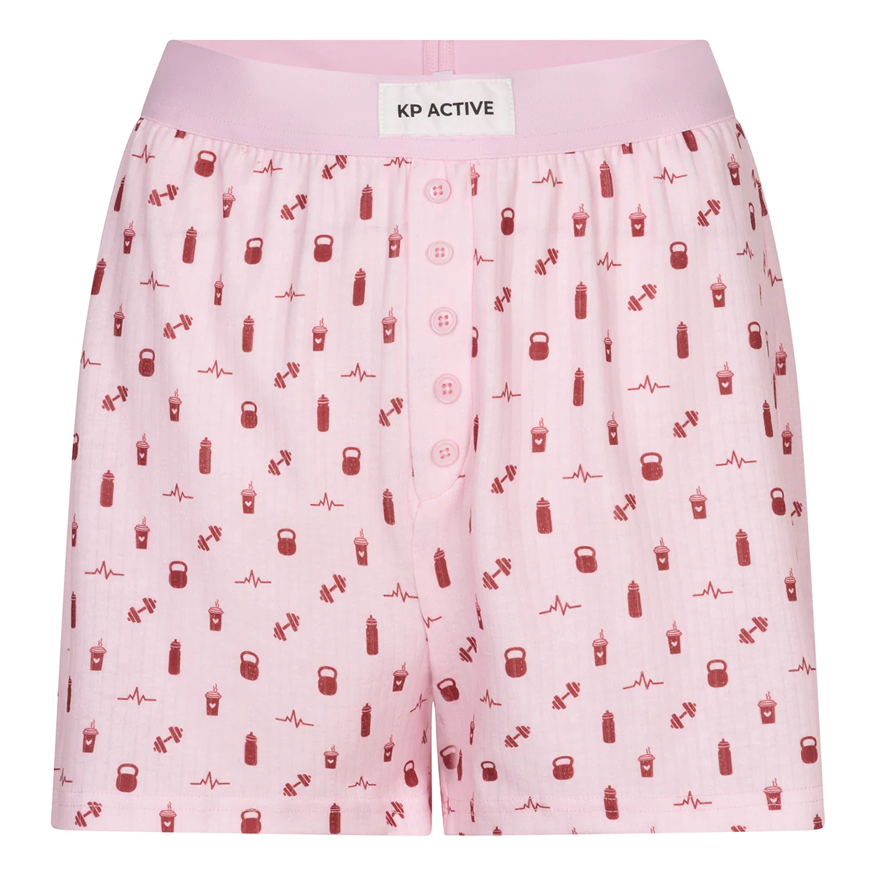 PYJAMA SET PINK SHORT - Image 5