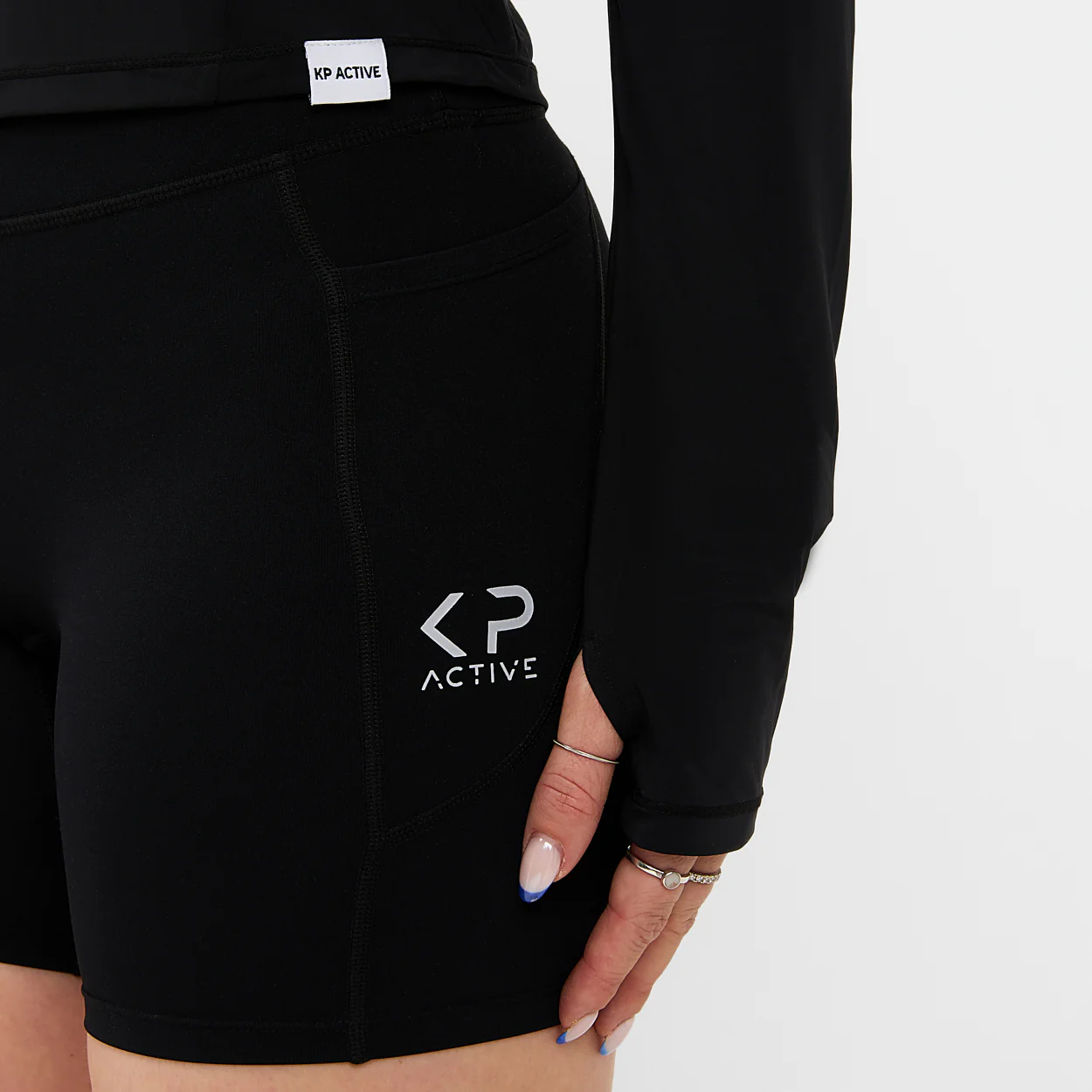 MESH LONGSLEEVE BLACK - Image 4