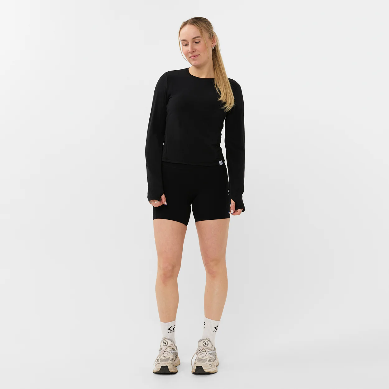 MESH LONGSLEEVE BLACK - Image 5
