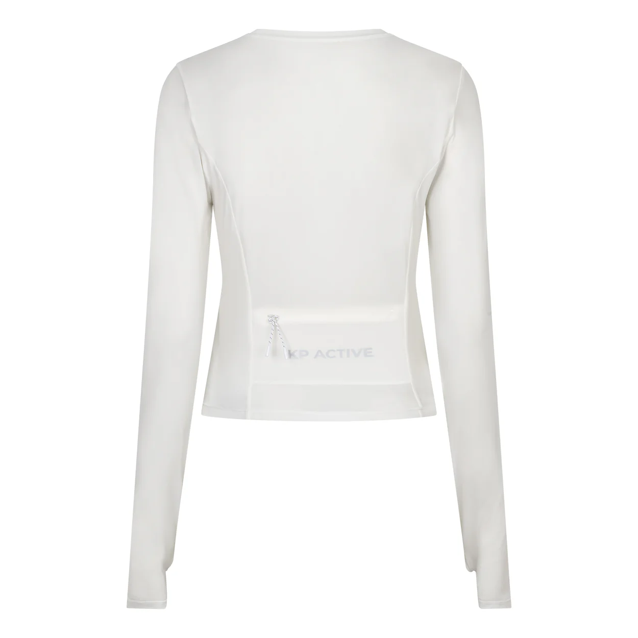 MESH LONG SLEEVE WHITE - Image 8