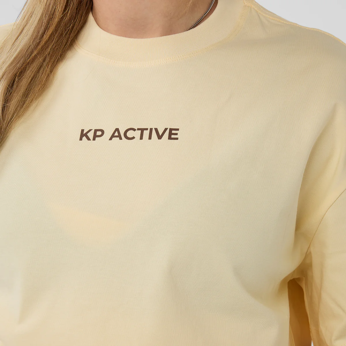 OVERSIZED T-SHIRT BUTTER YELLOW - Image 3