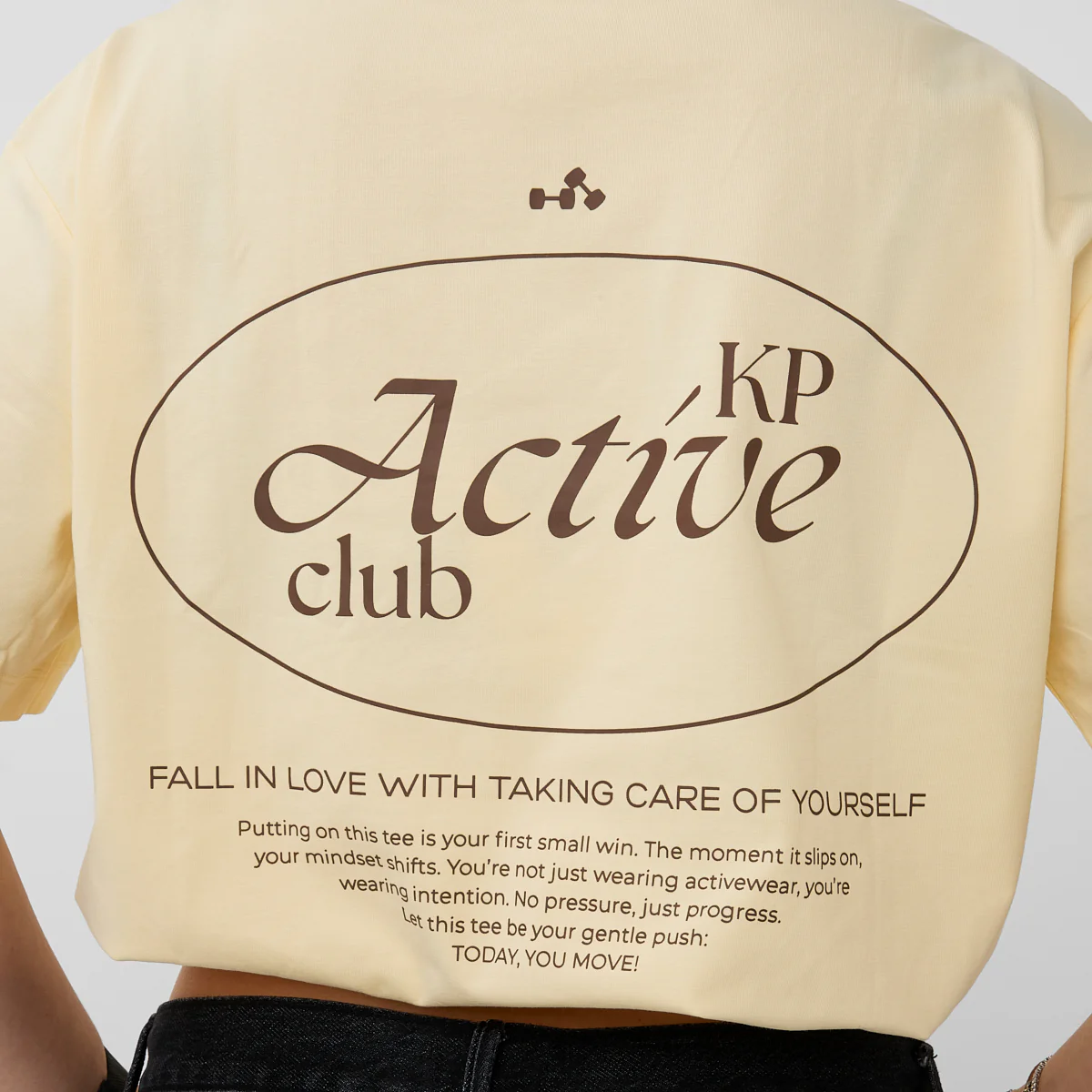 OVERSIZED T-SHIRT BUTTER YELLOW - Image 4