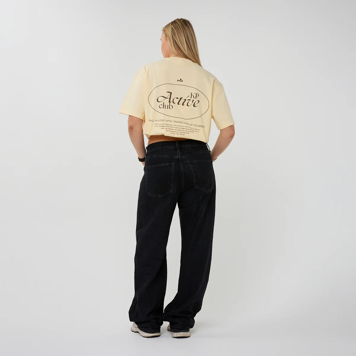OVERSIZED T-SHIRT BUTTER YELLOW - Image 5