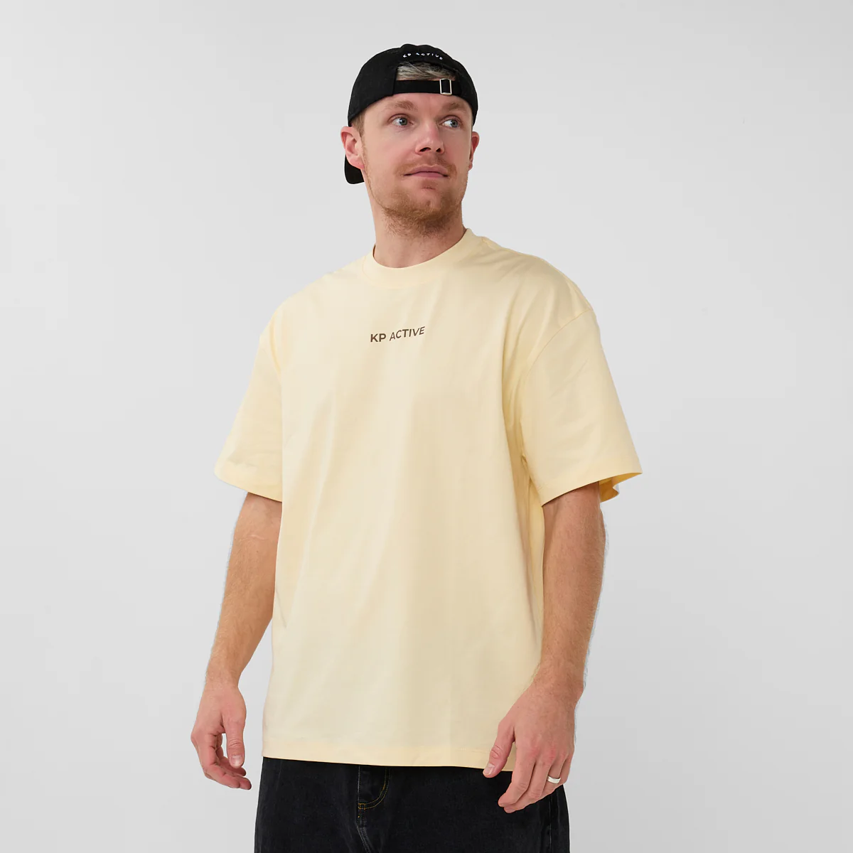 OVERSIZED T-SHIRT BUTTER YELLOW - Image 6