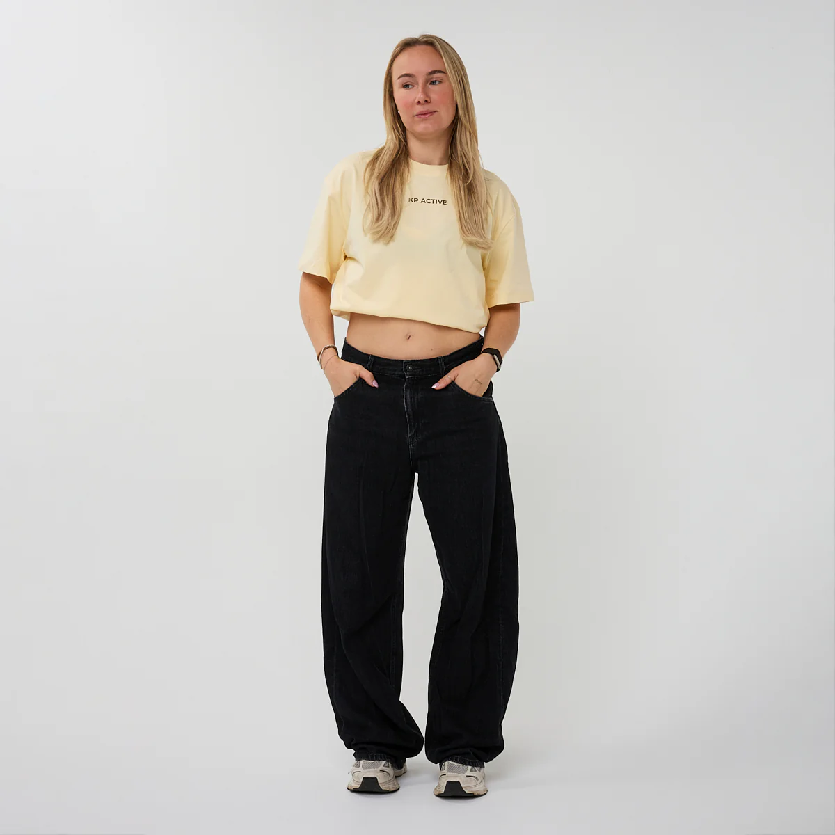 OVERSIZED T-SHIRT BUTTER YELLOW - Image 7