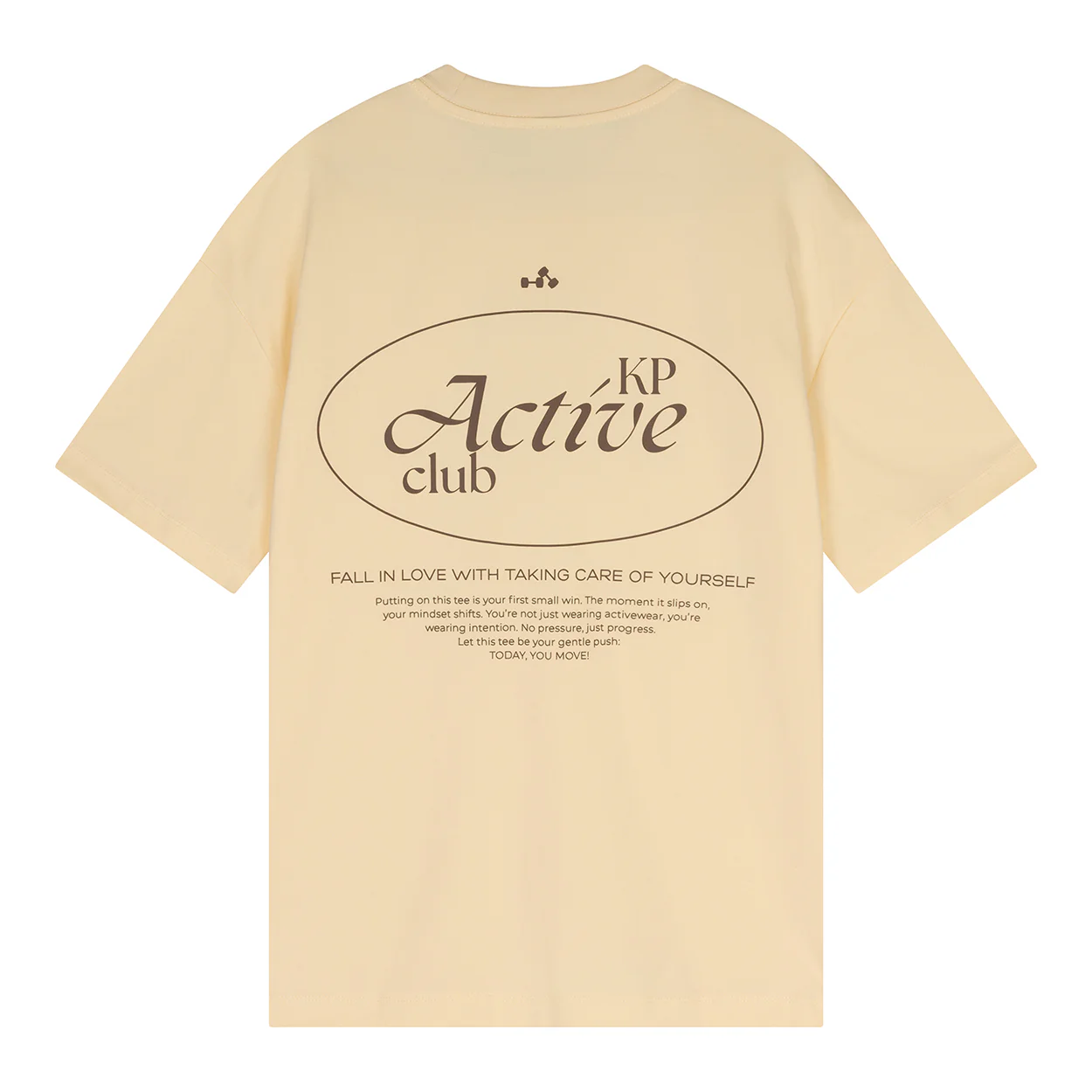OVERSIZED T-SHIRT BUTTER YELLOW - Image 9