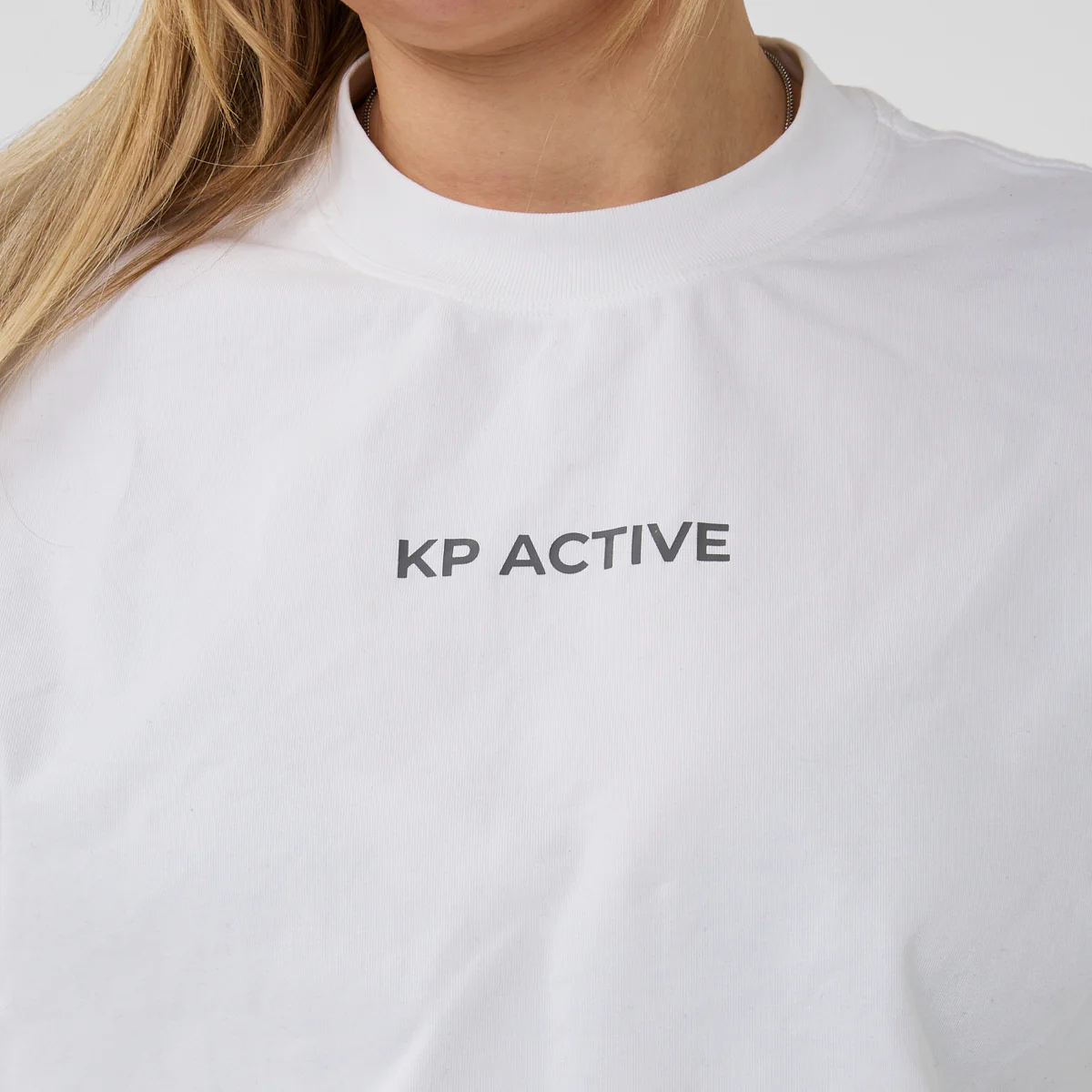 OVERSIZED T-SHIRT WHITE - Image 3