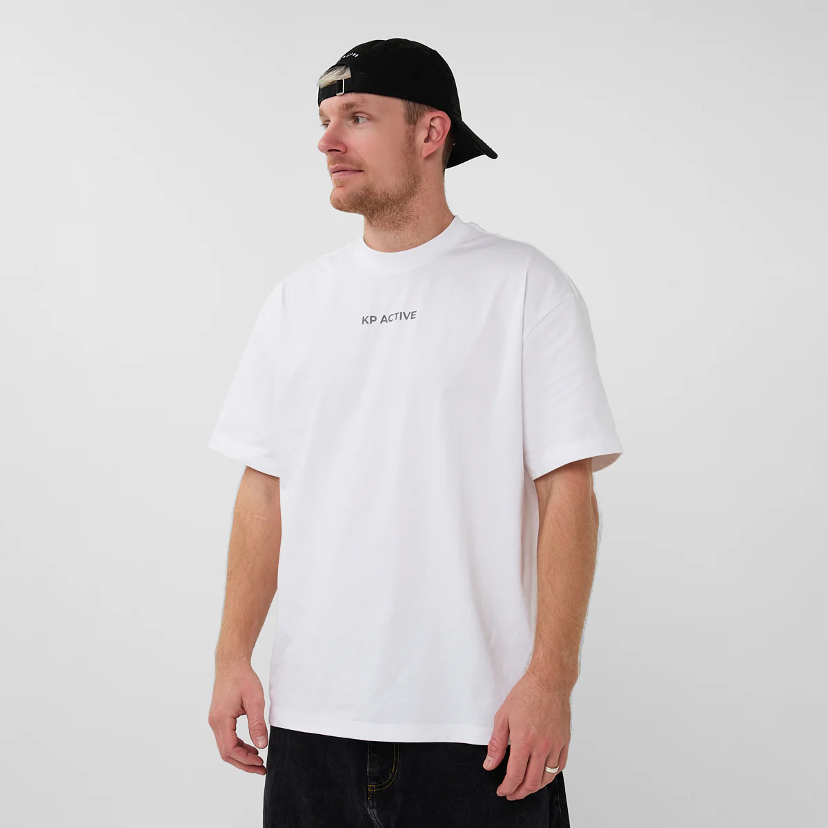 OVERSIZED T-SHIRT WHITE - Image 4