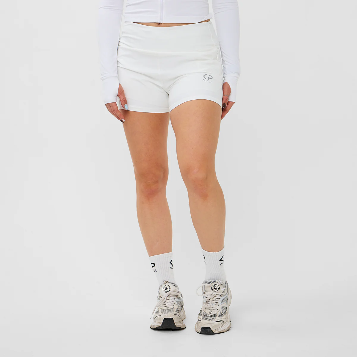 RUNNING SHORT WHITE - Image 3