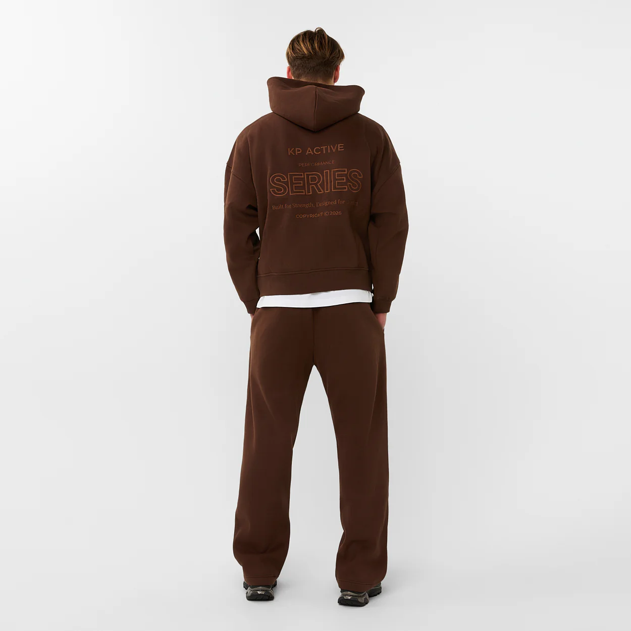 SERIES STRAIGHT JOGGER BROWN - Image 3