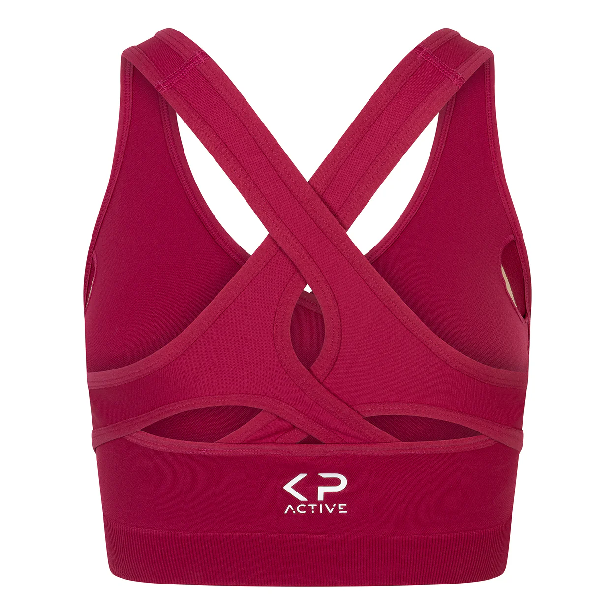 Performance bra cherry red - Image 4