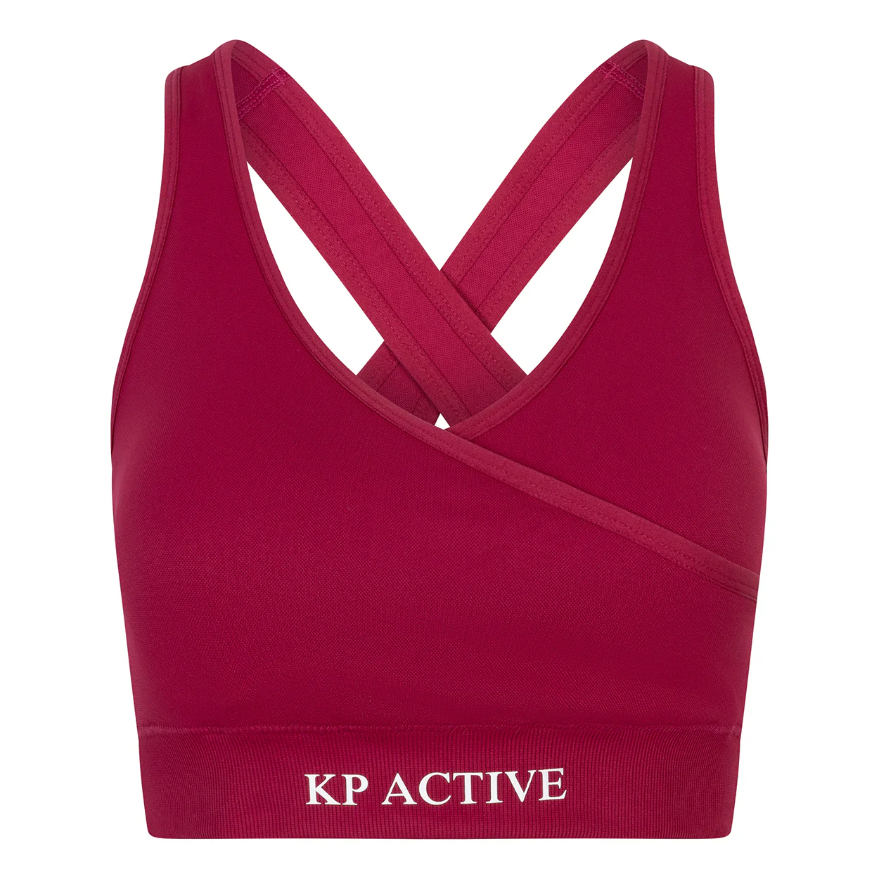 Performance bra cherry red - Image 5