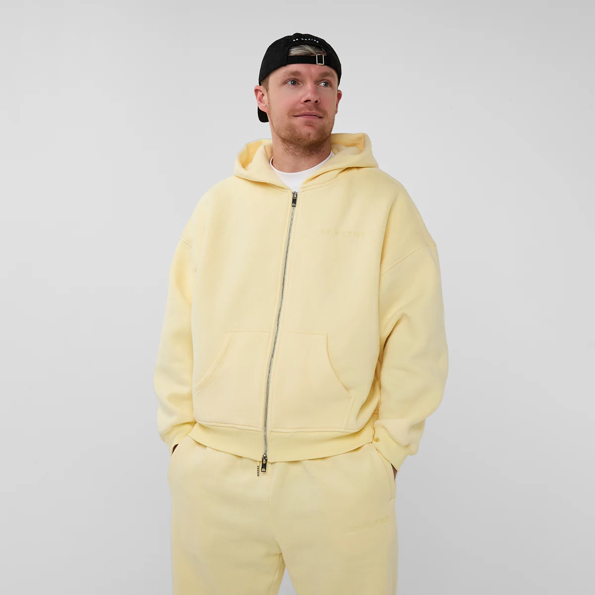 SERIES ZIPPER JACKET BUTTER YELLOW - Image 3